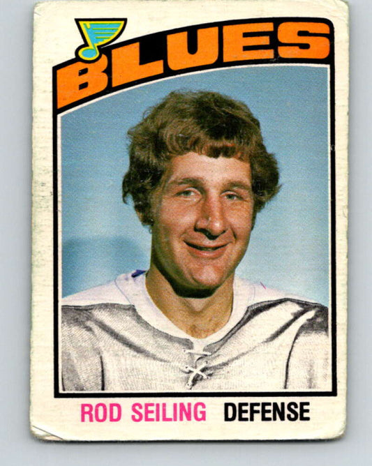 1976-77 OPC #280 Rod Seiling  St. Louis Blues  V2231