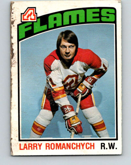 1976-77 OPC #281 Larry Romanchych  Atlanta Flames  V2232
