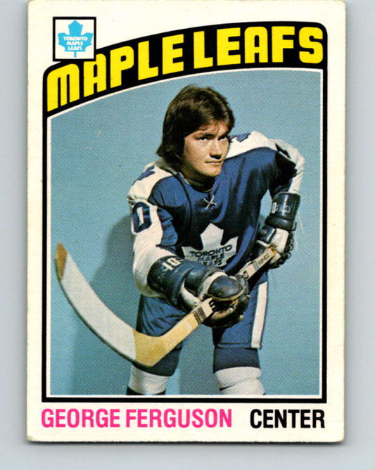 1976-77 OPC #286 George Ferguson  Toronto Maple Leafs  V2237