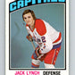 1976-77 OPC #288 Jack Lynch  Washington Capitals  V2240