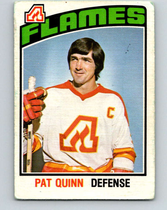 1976-77 OPC #289 Pat Quinn  Atlanta Flames  V2243