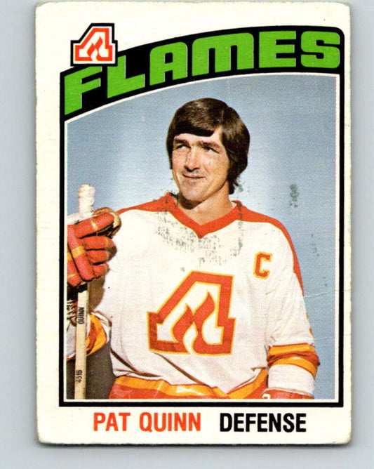 1976-77 OPC #289 Pat Quinn  Atlanta Flames  V2244