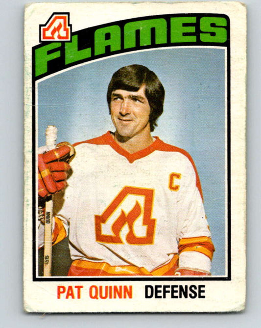 1976-77 OPC #289 Pat Quinn  Atlanta Flames  V2245