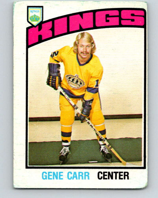 1976-77 OPC #290 Gene Carr  Los Angeles Kings  V2246
