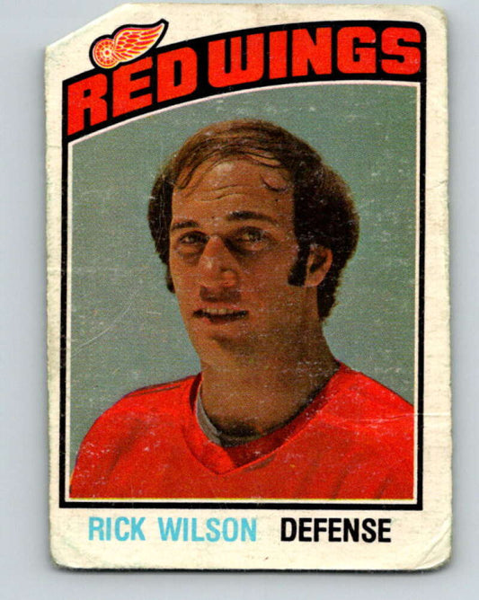 1976-77 OPC #293 Rick Wilson  Detroit Red Wings  V2247