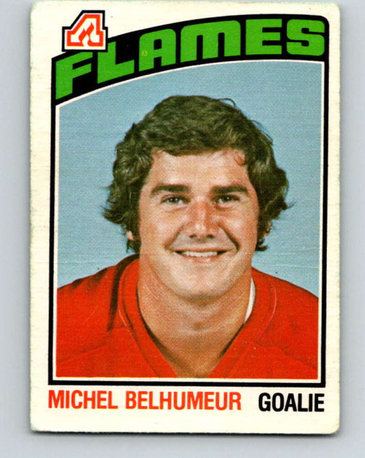 1976-77 OPC #296 Michel Belhumeur  Atlanta Flames  V2251