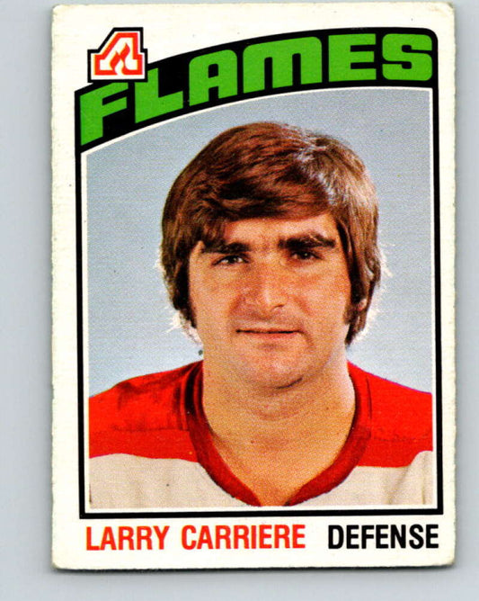 1976-77 OPC #297 Larry Carriere  Atlanta Flames  V2254