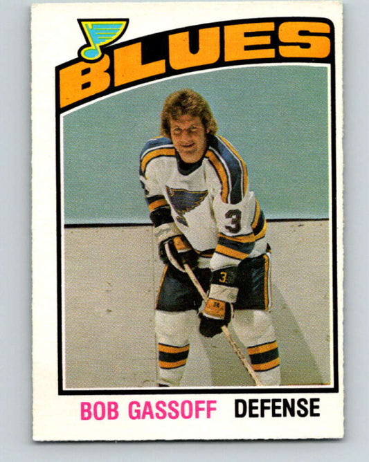 1976-77 OPC #301 Bob Gassoff  St. Louis Blues  V2262