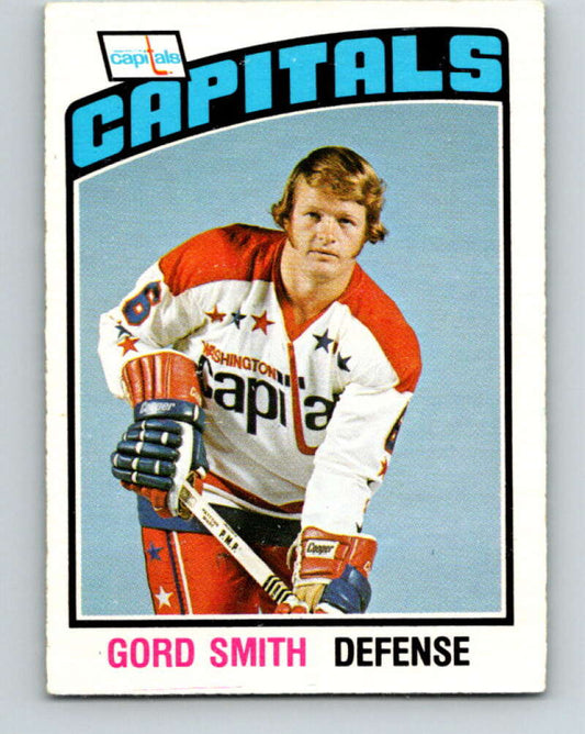 1976-77 OPC #303 Gord Smith  RC Rookie Washington Capitals  V2264