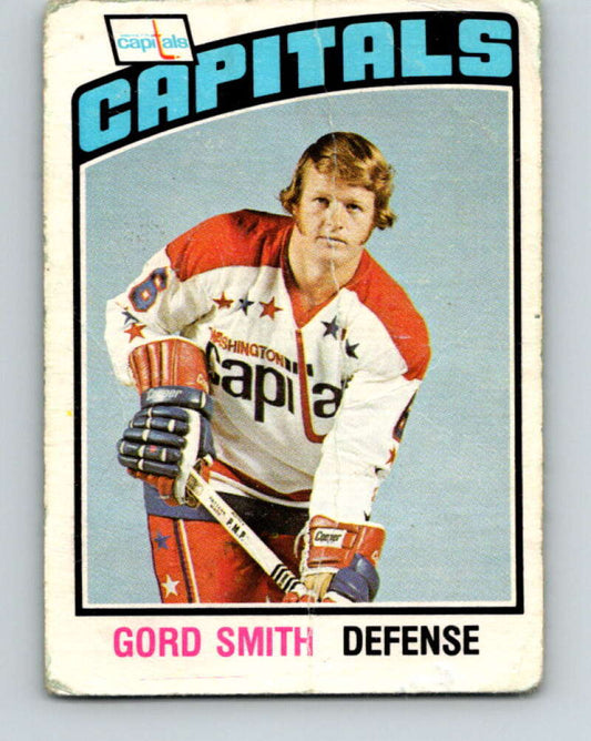 1976-77 OPC #303 Gord Smith  RC Rookie Washington Capitals  V2265