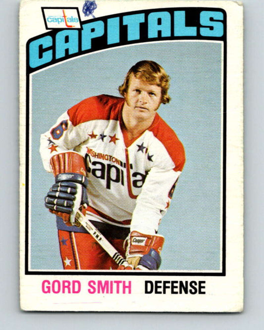 1976-77 OPC #303 Gord Smith  RC Rookie Washington Capitals  V2267