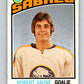 1976-77 OPC #308 Bob Sauve  RC Rookie Buffalo Sabres  V2277
