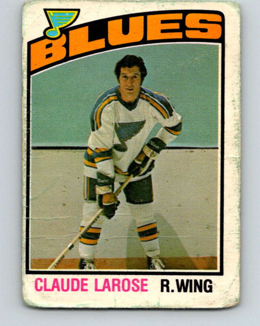 1976-77 OPC #310 Claude Larose  St. Louis Blues  V2279