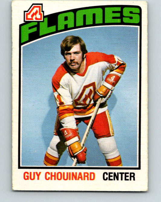 1976-77 OPC #316 Guy Chouinard  RC Rookie Atlanta Flames  V2283