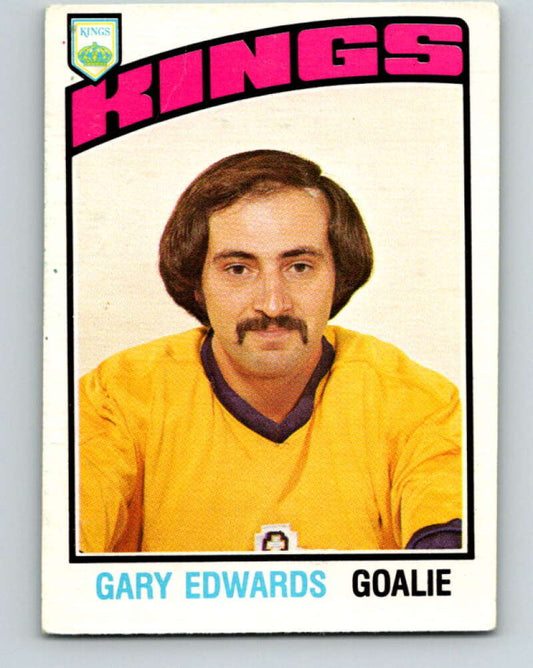 1976-77 O-Pee-Chee #365 Gary Edwards  Los Angeles Kings  V2354