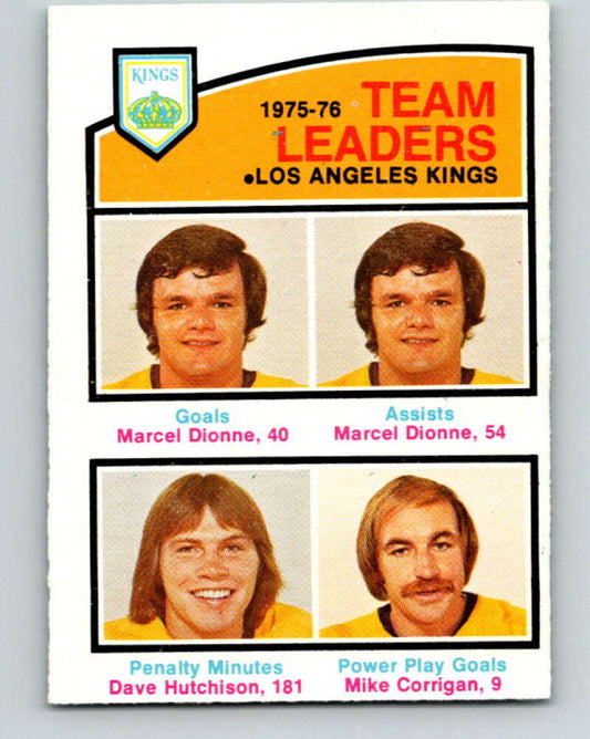 1976-77 O-Pee-Chee #385 Bergeron/ McKechnie/Watson TL Wings  V2382