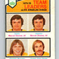 1976-77 O-Pee-Chee #385 Bergeron/ McKechnie/Watson TL Wings  V2385