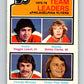 1976-77 O-Pee-Chee #390 Gilbert/Vickers/Vadnais/Esposito TL  V2397