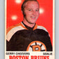 1970-71 O-Pee-Chee #1 Gerry Cheevers  Boston Bruins  V2415