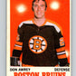 1970-71 O-Pee-Chee #4 Don Awrey  Boston Bruins  V2420