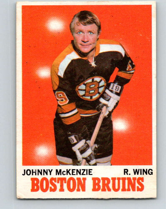 1970-71 O-Pee-Chee #6 John McKenzie  Boston Bruins  V2426