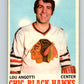 1970-71 O-Pee-Chee #12 Lou Angotti  Chicago Blackhawks  V2439