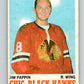 1970-71 O-Pee-Chee #13 Jim Pappin  Chicago Blackhawks  V2443