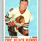 1970-71 O-Pee-Chee #16 Doug Mohns  Chicago Blackhawks  V2453