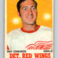 1970-71 O-Pee-Chee #21 Roy Edwards  Detroit Red Wings  V2467
