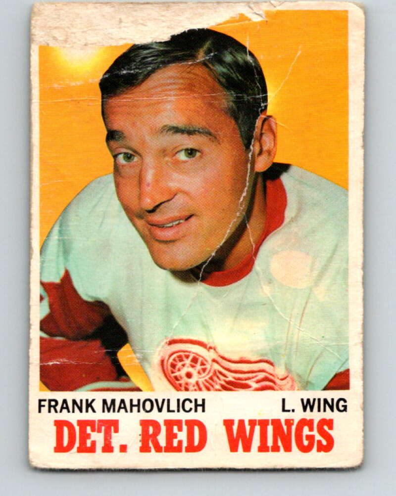 1970-71 O-Pee-Chee #22 Frank Mahovlich  Detroit Red Wings  V2468
