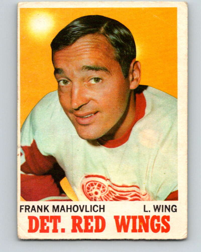 1970-71 O-Pee-Chee #22 Frank Mahovlich  Detroit Red Wings  V2469