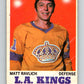 1970-71 O-Pee-Chee #32 Matt Ravlich  Los Angeles Kings  V2489
