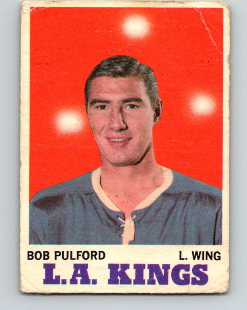 1970-71 O-Pee-Chee #36 Bob Pulford  Los Angeles Kings  V2500