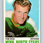 1970-71 O-Pee-Chee #43 Tom Reid  RC Rookie Minnesota North Stars  V2516