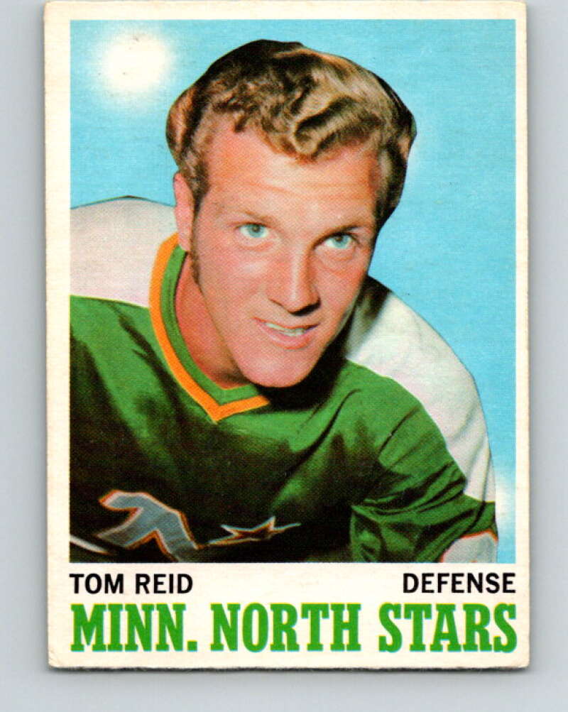 1970-71 O-Pee-Chee #43 Tom Reid  RC Rookie Minnesota North Stars  V2516