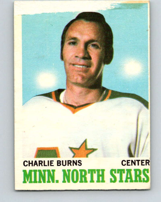 1970-71 O-Pee-Chee #44 Charlie Burns  Minnesota North Stars  V2518