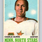 1970-71 O-Pee-Chee #44 Charlie Burns  Minnesota North Stars  V2519