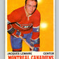 1970-71 O-Pee-Chee #57 Jacques Lemaire  Montreal Canadiens  V2548