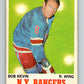 1970-71 O-Pee-Chee #60 Bob Nevin  New York Rangers  V2558