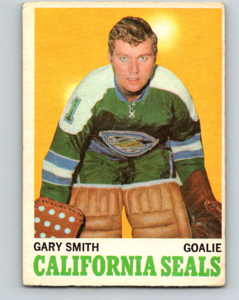 1970-71 O-Pee-Chee #69 Gary Smith  California Golden Seals  V2574