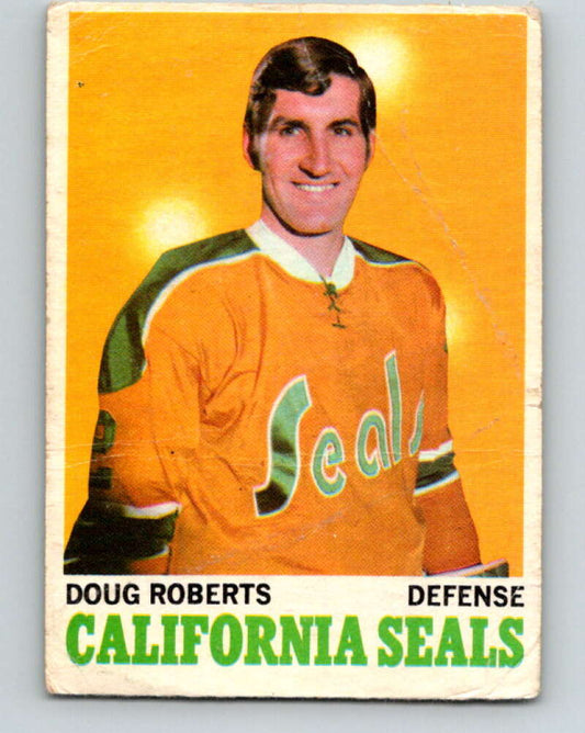 1970-71 O-Pee-Chee #71 Doug Roberts  California Golden Seals  V2578
