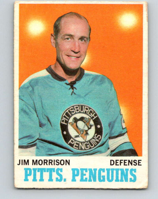 1970-71 O-Pee-Chee #90 Jim Morrison  Pittsburgh Penguins  V2612