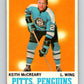 1970-71 O-Pee-Chee #93 Keith McCreary  Pittsburgh Penguins  V2617