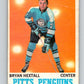1970-71 O-Pee-Chee #94 Bryan Hextall  Pittsburgh Penguins  V2620