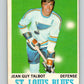 1970-71 O-Pee-Chee #100 Jean-Guy Talbot  St. Louis Blues  V2635