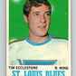 1970-71 O-Pee-Chee #102 Tim Ecclestone  St. Louis Blues  V2639