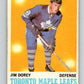 1970-71 O-Pee-Chee #106 Jim Dorey  Toronto Maple Leafs  V2652