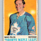 1970-71 O-Pee-Chee #107 Mike Pelyk  RC Rookie Toronto Maple Leafs  V2654