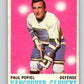 1970-71 O-Pee-Chee #122 Poul Popiel UER  Vancouver Canucks  V2685