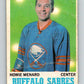 1970-71 O-Pee-Chee #124 Howie Menard  Buffalo Sabres  V2689